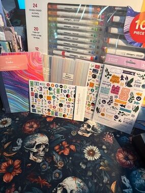 Erin condren notebook and sticker bundles. See pics